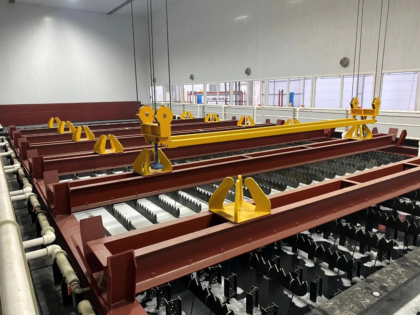 Otomatik galvaniz tesisi taşıma sistemi