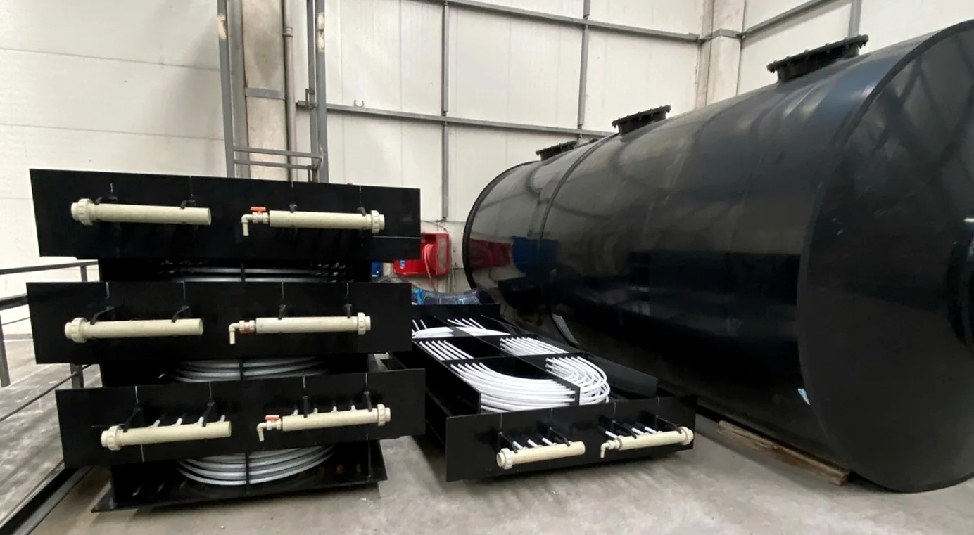 Proses tank ve borulama sistemi